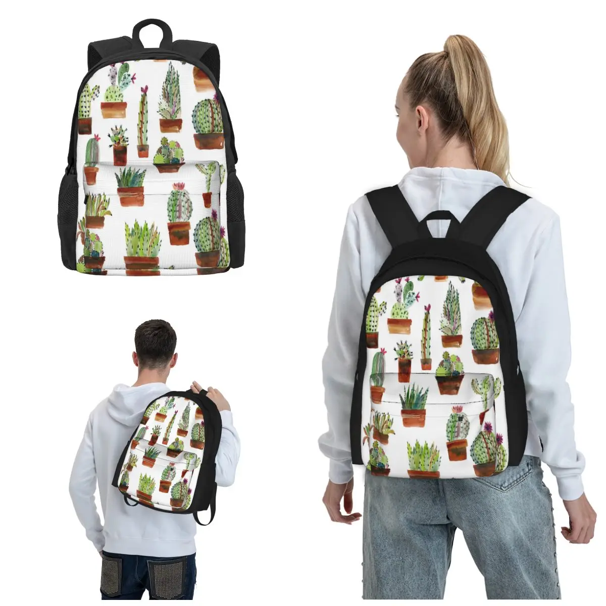 

Наши рюкзаки с изображением кактуса прекрасно интегрируются в ежедневный дорожный рюкзак для книг деловой работы спортзала рюкзак