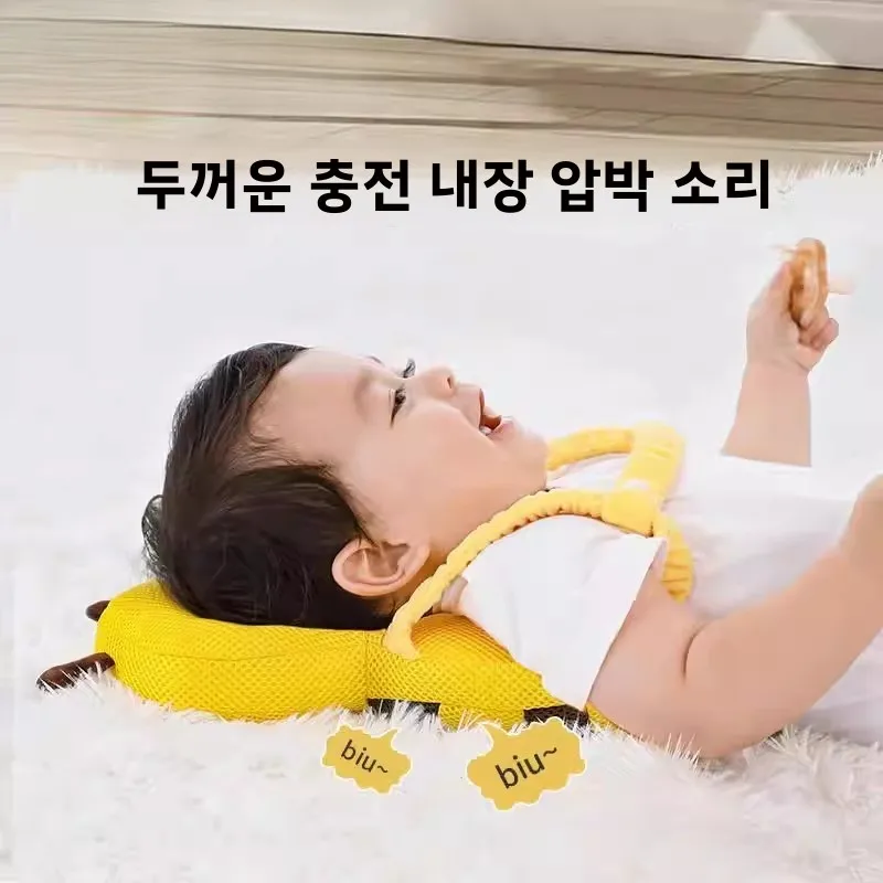 머리 보호 백팩 안전 장비 낙상 방지 머리 보호대 걸음마 보조기 뇌 부상 예방