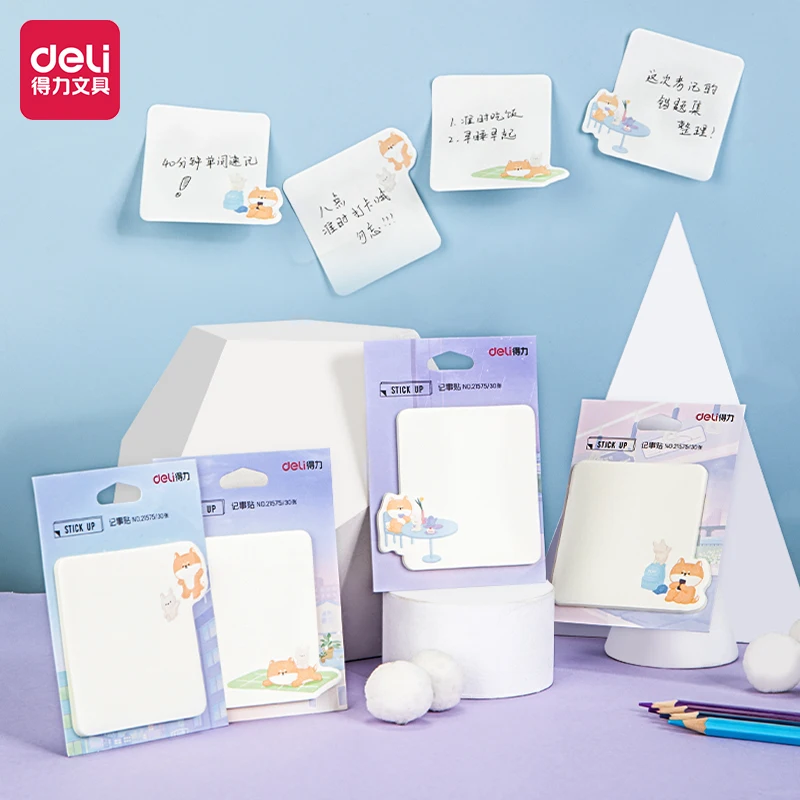 2pcs/4pcs Cute Self-Adhesive Memo Pad Sticky Note Pads Kawaii Notepad Planner Sticker Bookmark School Office Supplies Stationery 2pcs sticky note pads self adhesive memo pad notepad bookmark planner stickers school supplies office supplies stationery