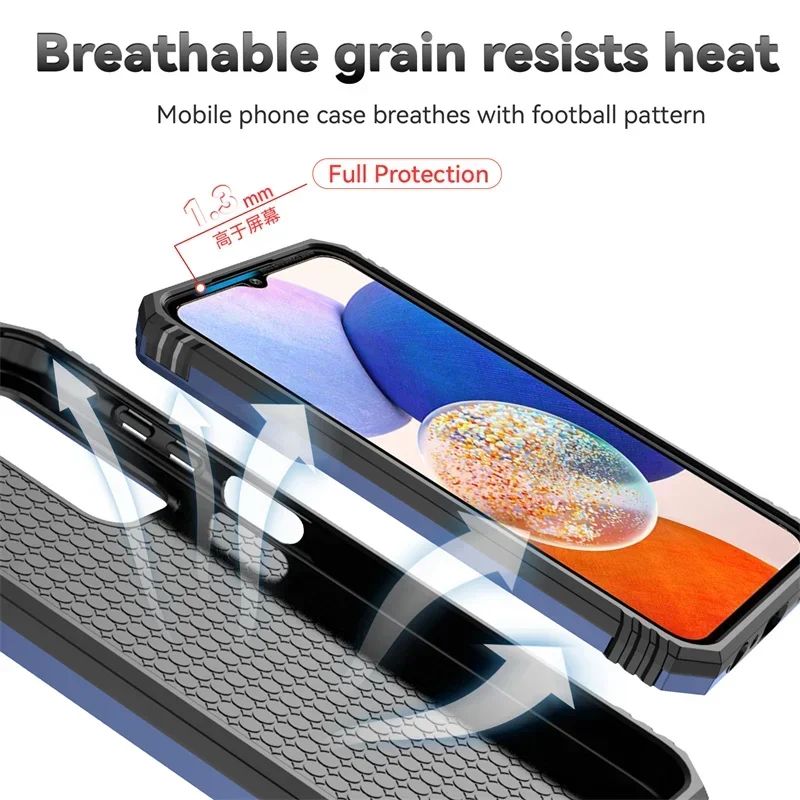 Slide Camera Lens Military Grade Armor Phone Case For Samsung thumbnail 8