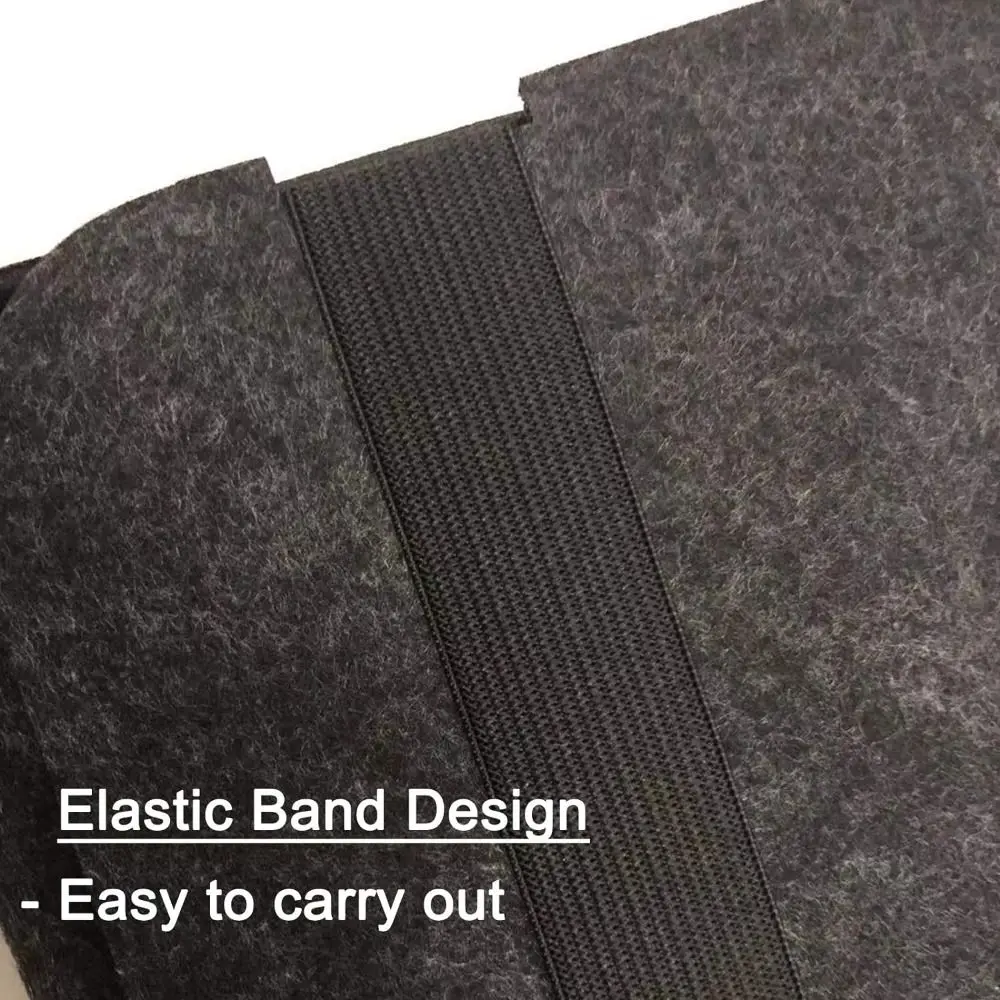 Felt Wireless Keyboard Storage Bag Dustproof Anti Shock Carrying Case Portable Lightweight for Logitech K380 K480 K580 K780