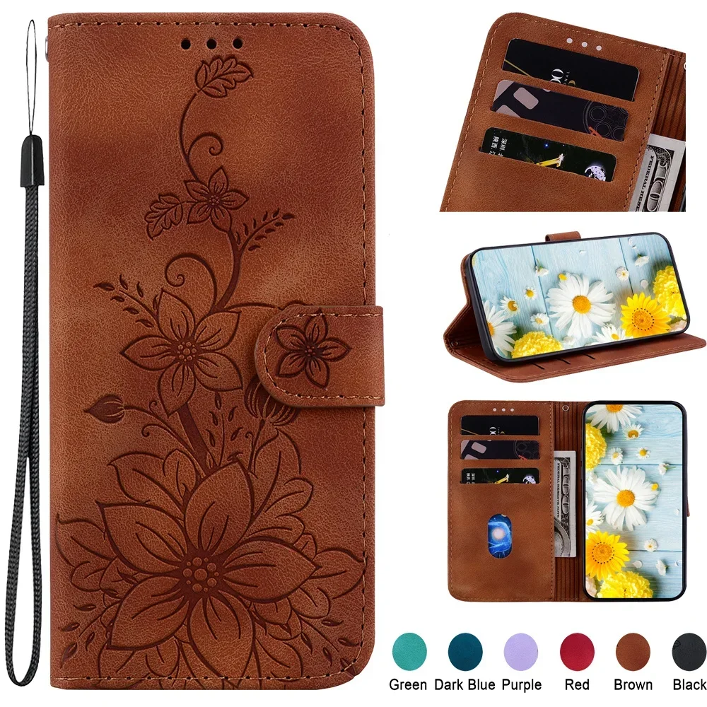 Per Xiaomi Redmi Note 13 Pro Plus 5G Flip Case 3D Emboss Leather Book Funda Per Redmi Note 13 Pro Case Note13 Wallet Cover