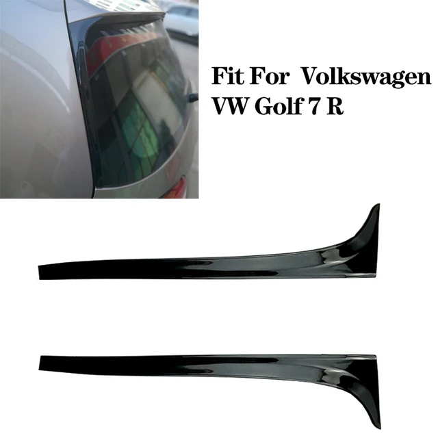 Hinten Fenster Seite Spoiler Diffusor Schwanz Fin Fit Für VW Golf 7 R  Variante Wagen 2014 2015 2016 2017 Auto zubehör Dekoration - AliExpress