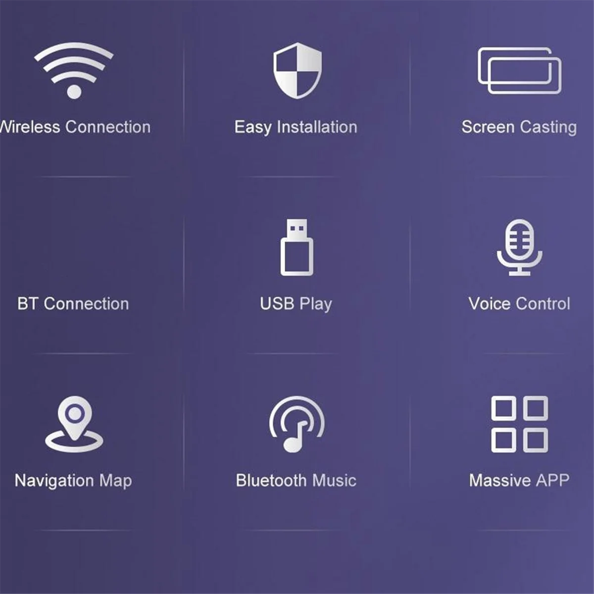 Ford Sync2 시스템 Explorer Focus Fiesta C-Max Edge F-150 Fusion Taurus 용 무선 Carplay 안드로이드 자동 디코더
