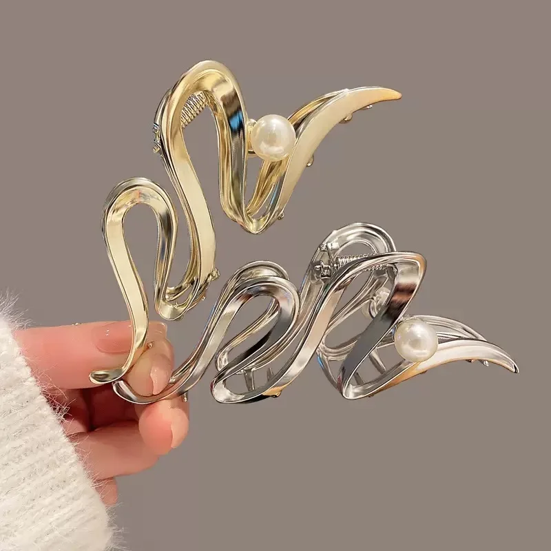 Hair Accessories Geometric Metal Hair Claw Clips for Women