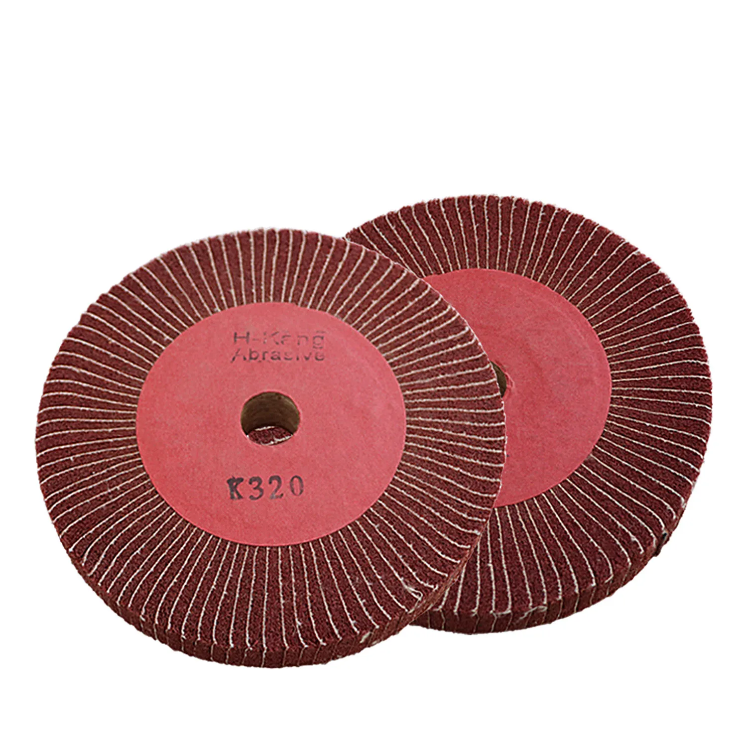 6 Inch 155X25Mm Nylon Fiber Flap Polishing Wheel Non-Woven Grinding Metal Disc Abrasive Discs for Wood Metal Buffing Polishing