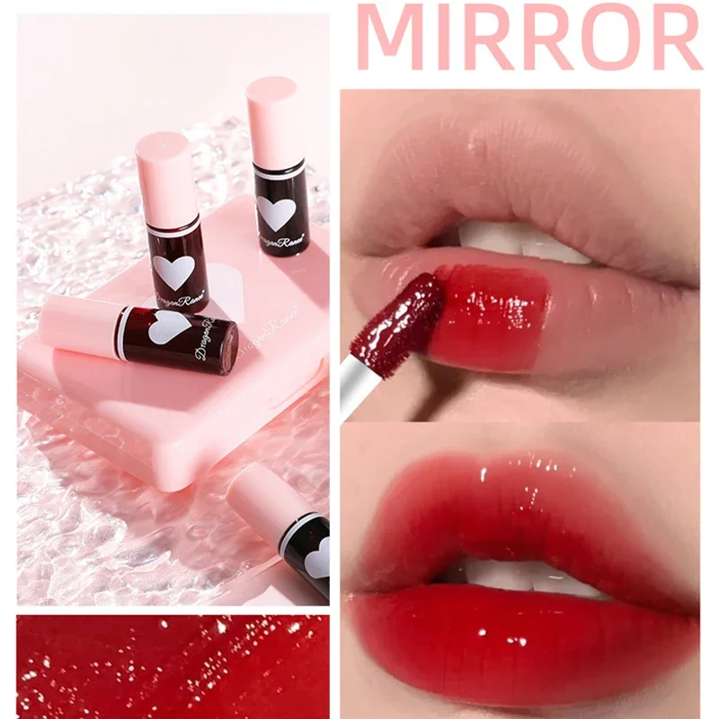 Lip Makeup Lip Gloss Lipstick Set 6pc Autumn and Winter Moisturizing Long-lasting Waterproof Nonstick Cup Cosmetics