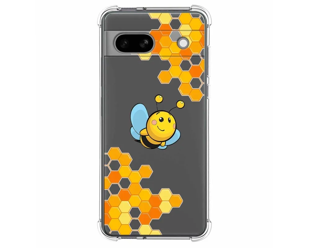 Funda de gel de silicona transparente para Google Pixel 7a - Spain