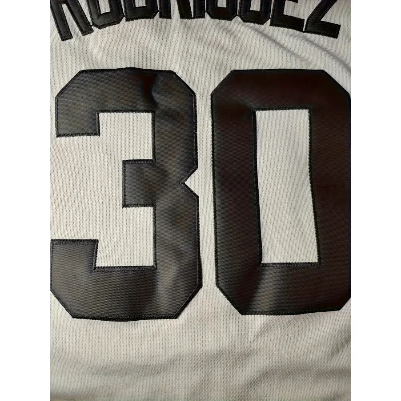 Movie The Sandlot Legends Benny Rodriguez #30 YEAH-YEAH #11 Baseball Jersey Mens Loose Shirt LOGO Sewing Embroidery 6