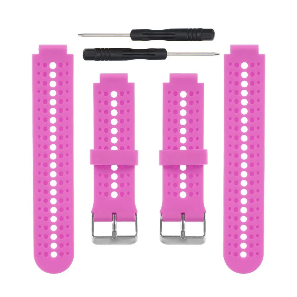 Silicone Solid Color Watch Band Wrist Strap Replacement
