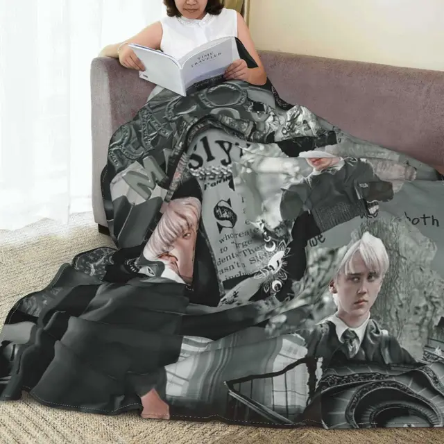 Draco Malfoy Cobertores Xadrez, Flanela, Comensais da Morte, Feiticeiro,  Respirável, Leve, Jogar, Roupa de cama, Carro, Pedaço tapete, Inverno -  AliExpress