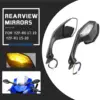 Motorcycle Accessories Rear View Mirrors LED Turn Signal For Yamaha YZF R1 15-24 YZF-R1M/S YZF R6 17-22 2