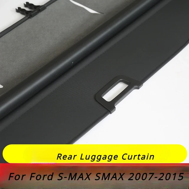 Auto Laderaumabdeckung FüR Ford S-MAX SMAX 2007-2015 Kofferraum