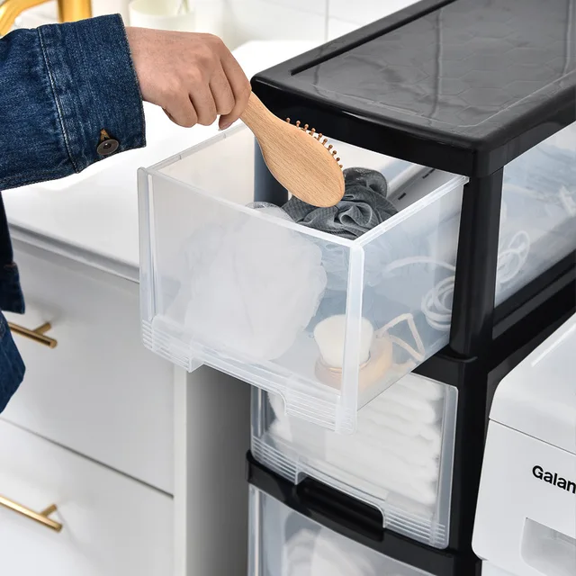 환경을 고려한 친환경 소재를 사용한 다층 보관함