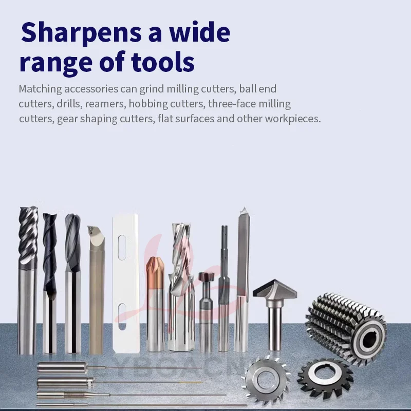 Universal Multifunctional Tools Grinding Machine Turning Grinder GD-600 All Kinds of Welding 3-Sided Milling Cutting Drilling 6