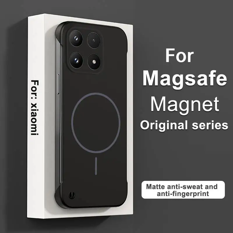 Frameless Solid Color Magnetic Case with Slim Matte Finish