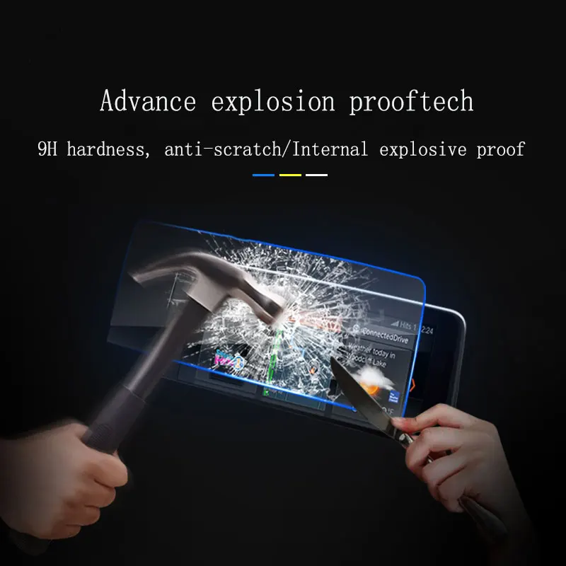 

Tempered glass protective film For Volkswagen Jetta R-Line 2020-2021 6.5 inch GPS navigation film LCD screen