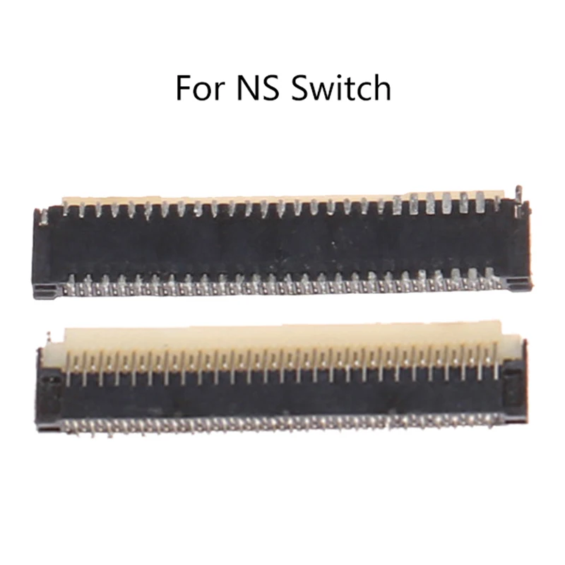 

1PC Repair Part For NS Switch Console Original NS LCD Cable Socket Switch LCD Screen Cable Clip Host LCD Screen Cable Socket