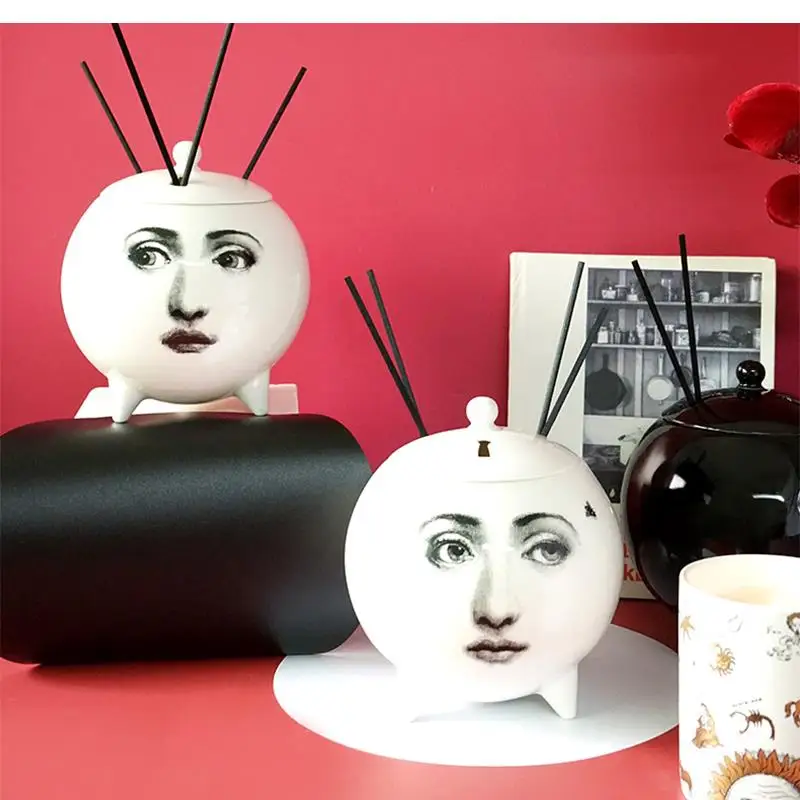 

Домашний декор, пустая курильница для гостиной, кабинета, аромадиффузор, подсвечник, Женская керамическая ваза, емкость для хранения