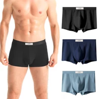 feichan ashion Men's Cotton Underwear,Sweatproof Dry Comfort Breathable Big and Tall Short Boxer Briefs,Short Pants for Men 1