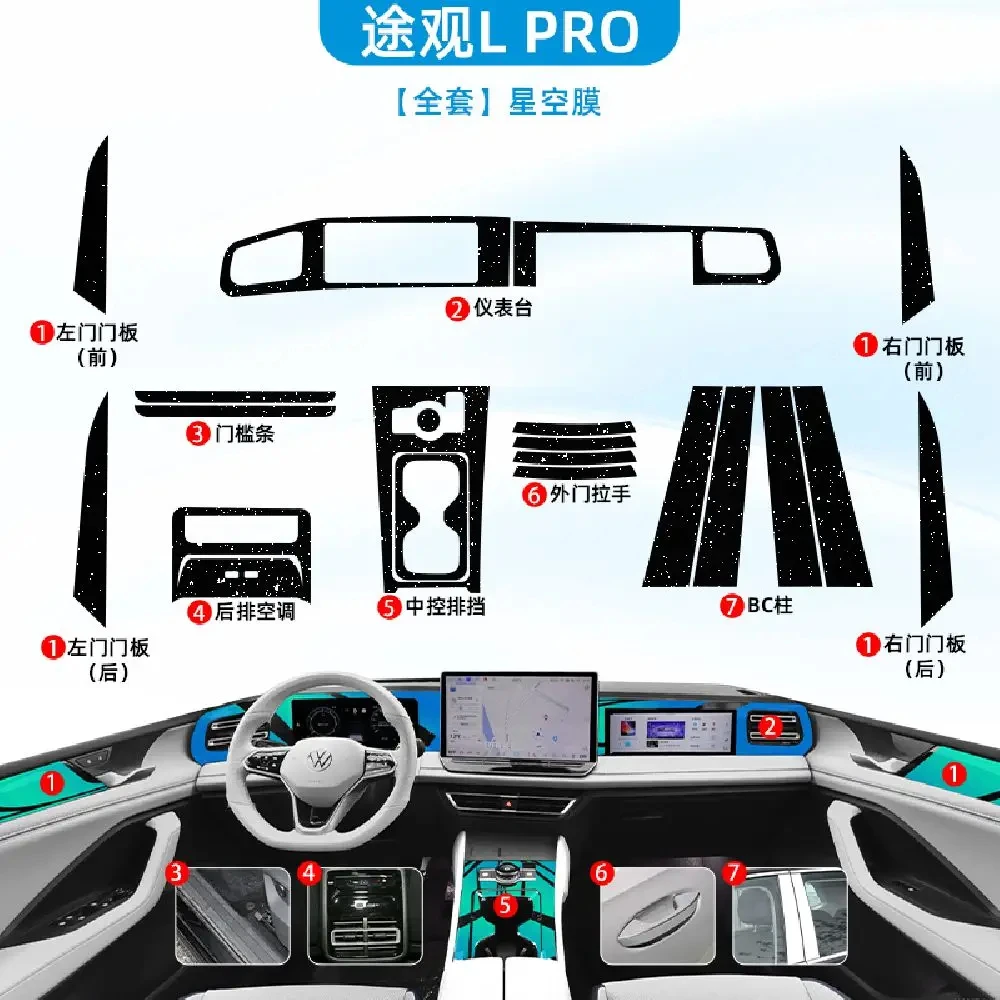 Pellicola Protettiva Opaca Anti-Riflesso Per Volkswagen Tiguan 2021 Discover Media 8" - 2 Pezzi - Foto 4
