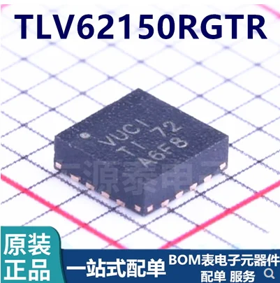 

1PCS/LOT 100% New TLV62150RGTR TLV62150RGT TLV62150 IC REG BUCK ADJUSTABLE 1A 16QFN New original stock