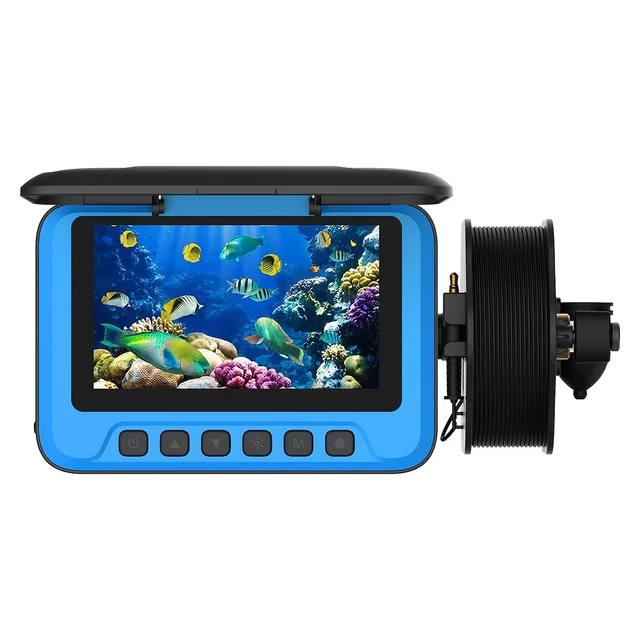 Fish finder waterproof underwater fishing camera line length m wide angle locators portable tools all for