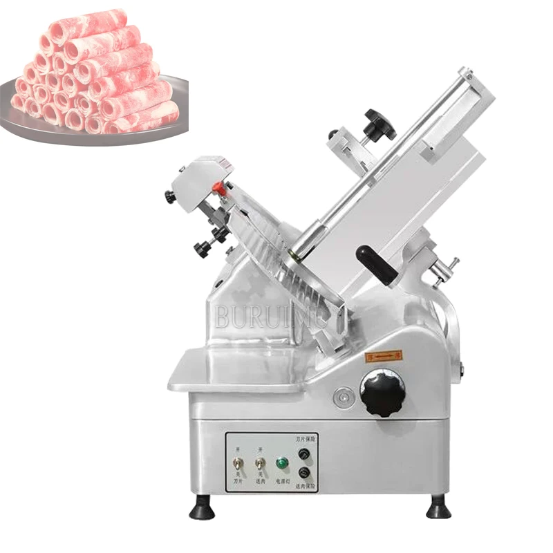 

Электрическая мясорубка, Ломтерезка замороженного мяса, машина для резки мяса, полуавтоматическая машина для ломтиков говядины, ягненка