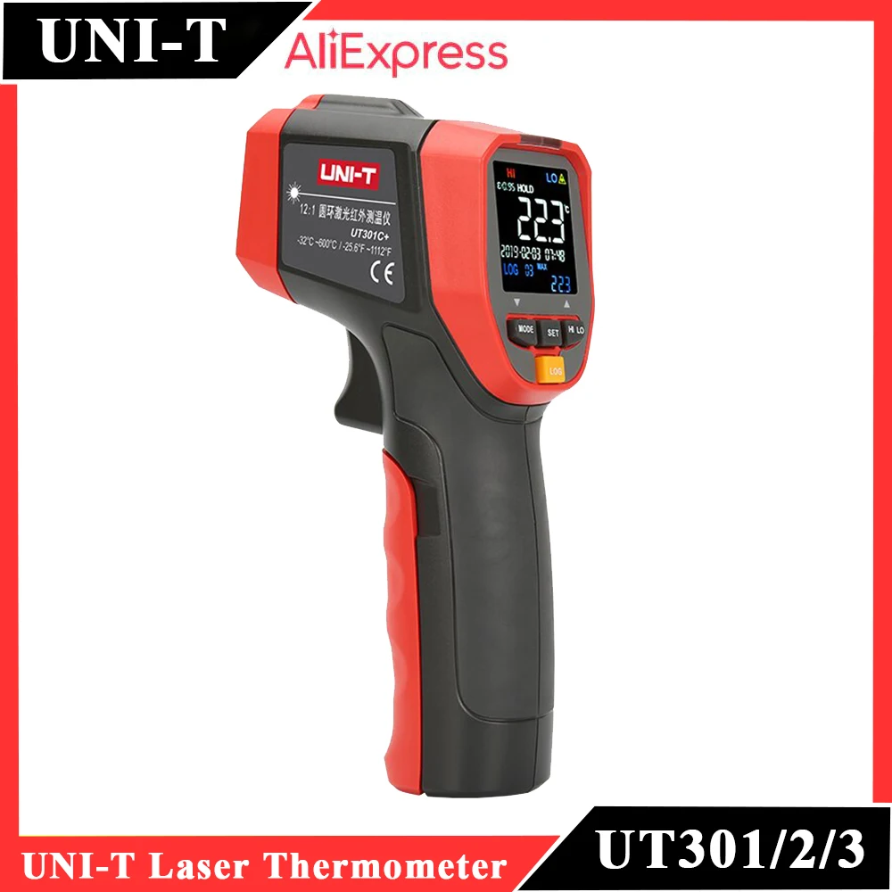 UNIT Infrared Thermometer UT301 UT302 UT303 Non Contact Digital Laser