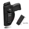 IWB/OWB Gun Holsters for Small Pistols : Ruger LCP380 LCP II - Sig Sauer P365 P238 P938 - Walther PPK 380 CCP S&W Bodyguard 380 4