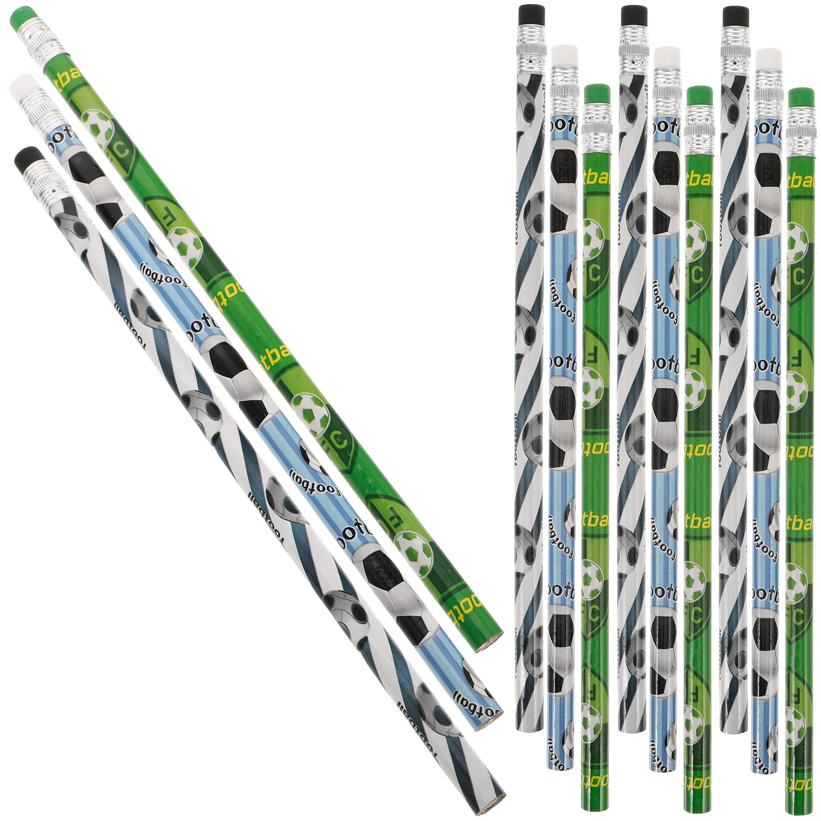 

Football Pencil Lead Pencils Sports with Erasers Drafting for Office Drawing Small Erasable Party Wooden