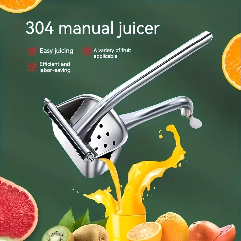 Ruhhy Handmatige Citruspers – RVS – Efficiënt & Stil – Maximale