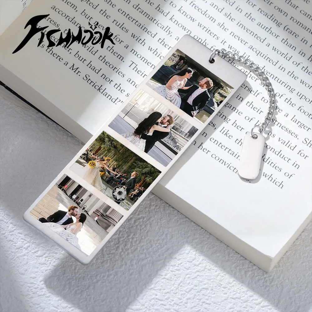 Marque-page personnalisé, marque imprimée, Photo personnalisée, cadeau de mariage, de saint-valentin, pour enfant, livre, Couple, hommes, femme, famille, acier inoxydable