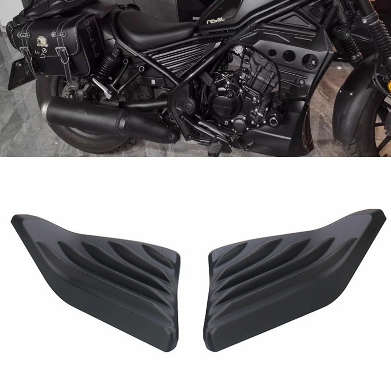

Motorcycle Side Rear Seat Fairing Cover Cowl Tail Cover Guard Frame For HONDA REBEL CMX300 CMX500 CM300 CM500 2017-2023