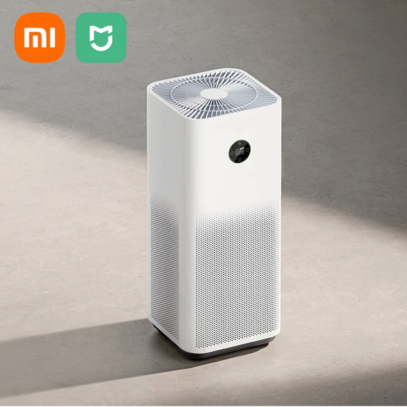 

XIAOMI MIJIA умный очиститель воздуха 4 Pro H удаление формальдегида и бактерий твердый датчик формальдегида низкий уровень шума ПЭТ очиститель воздуха