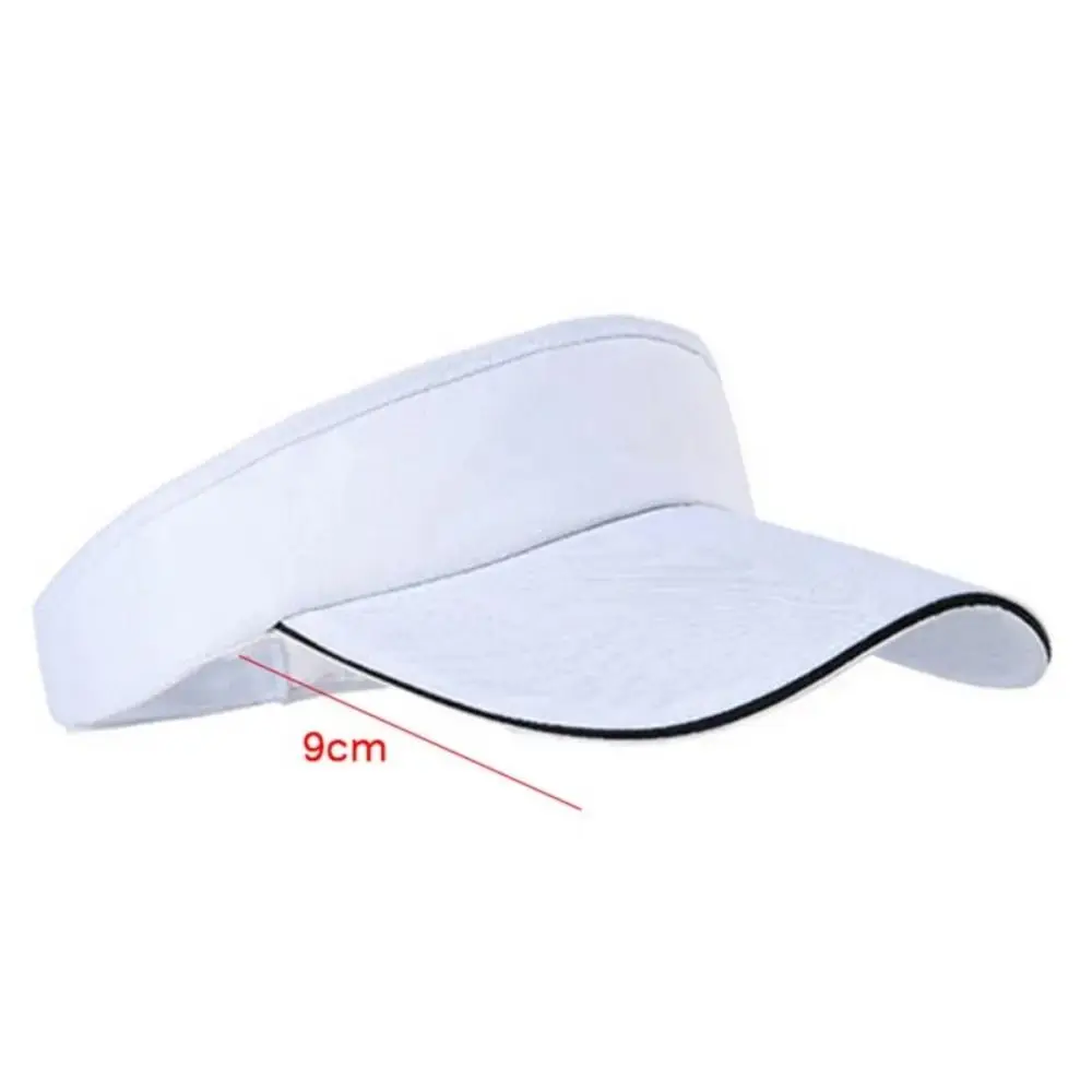 Empty Top Summer Breathable Air Sun Hats tennis caps Adjustable Sun Visor Tennis Sunscreen Cap Comfortable Quick Drying