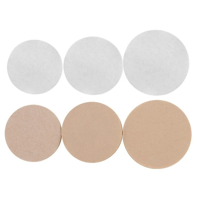 Powder Bowl Filters Coffee Filter Paper White/Brown 51mm/53mm/58mm For Espresso Coffee Maker Good Toughness Raw Wood Pulp