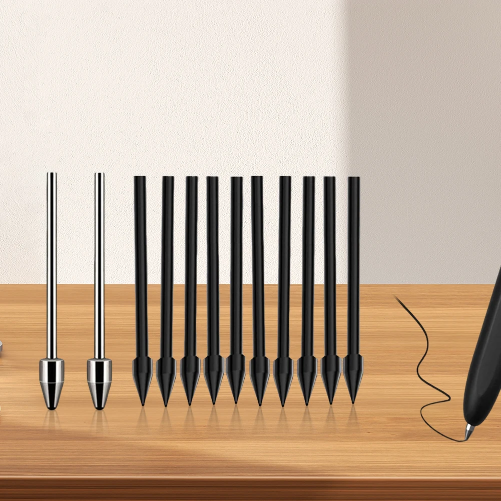 Titanium Alloy Plastic Fine Point Pencil Nibs with Clip Accurate Control Pencil Tips for Samsung Ultra/S7/S7 FE/S6/S6 Lite