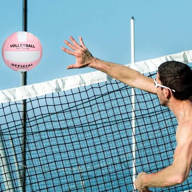 Size 5 Volleyball, Soft PU Indoor & Outdoor Volleyball for Training 6