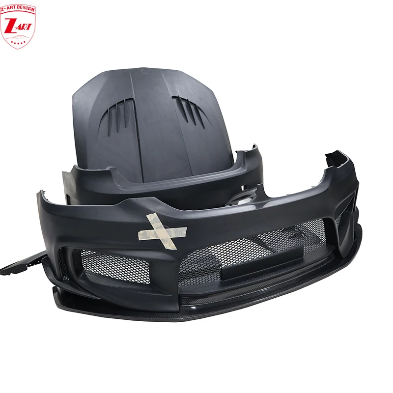 Difusor/alerón De Fibra De Carbono Para Guardabarros (ancho De Carrocería) - Para Ford, Textura Carbono, Autoadhesivo