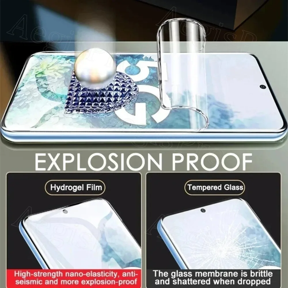 Premium Hydrogel Transparent Screen Protector – Water-Resistant & Anti-Scratch (2-Pack)