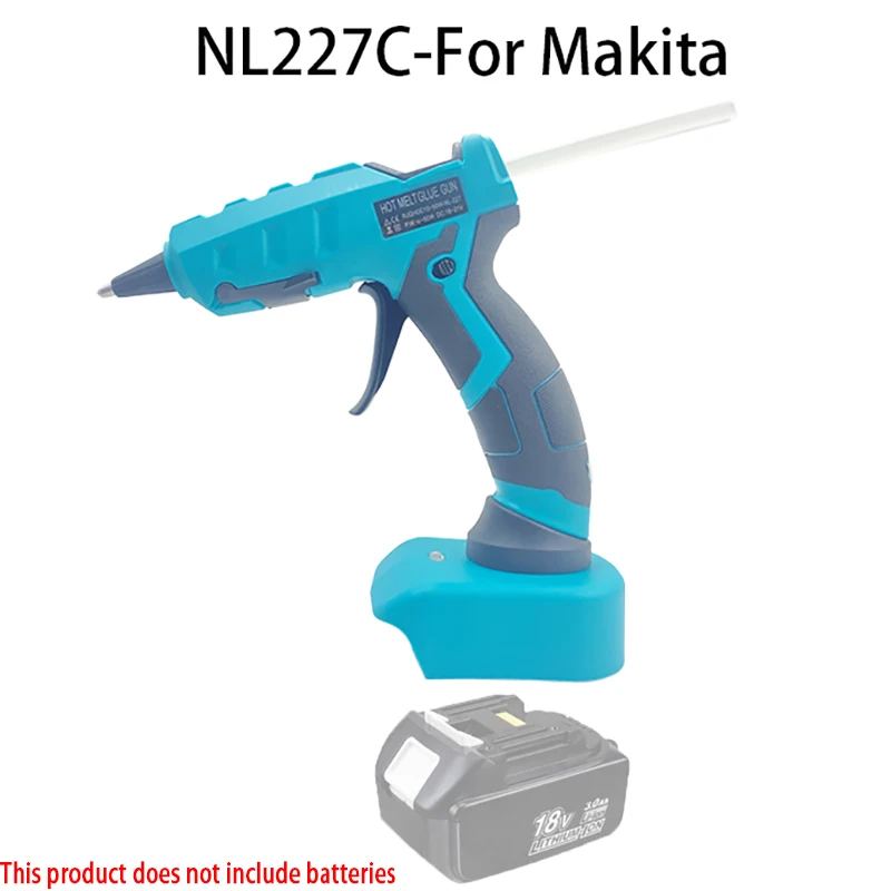NL227C Lithium Battery Glue Gun For Makita BL1830 1860 1845 1815 1820