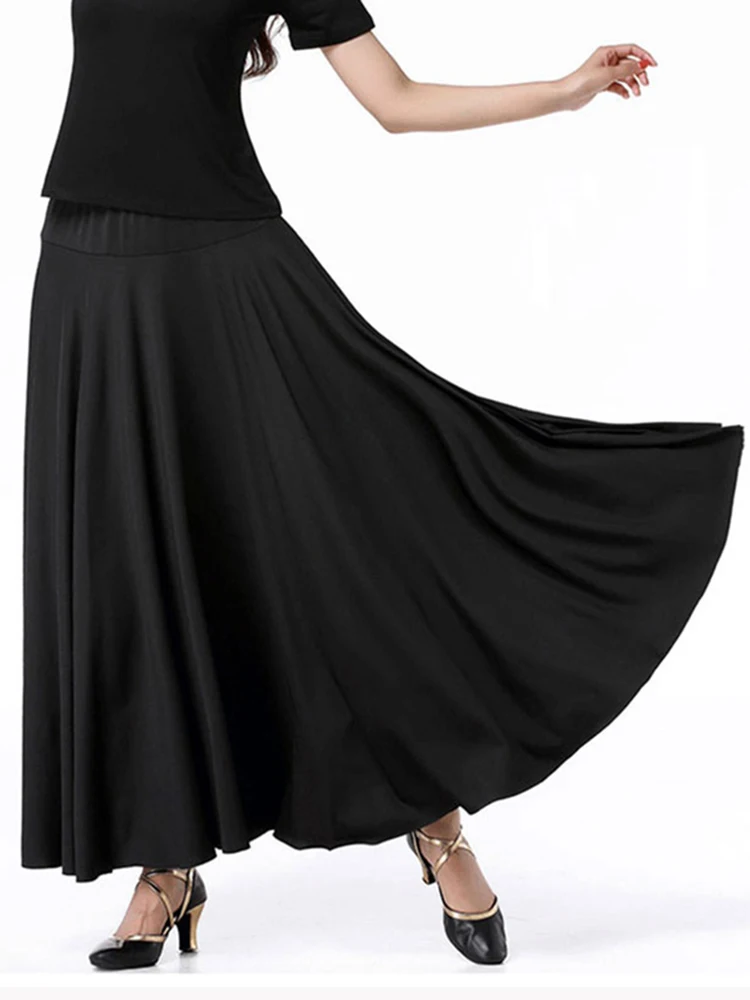 

New Style Modern Dance Skirts Waltz Modern Dancing Skirts Tango Performance Costume National Standard Dance Skirt for Women