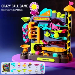 Dual Player 3D Maze Cube Puzzle - Interactive Brain Training and Stress Relief Toy (Violet Pro)