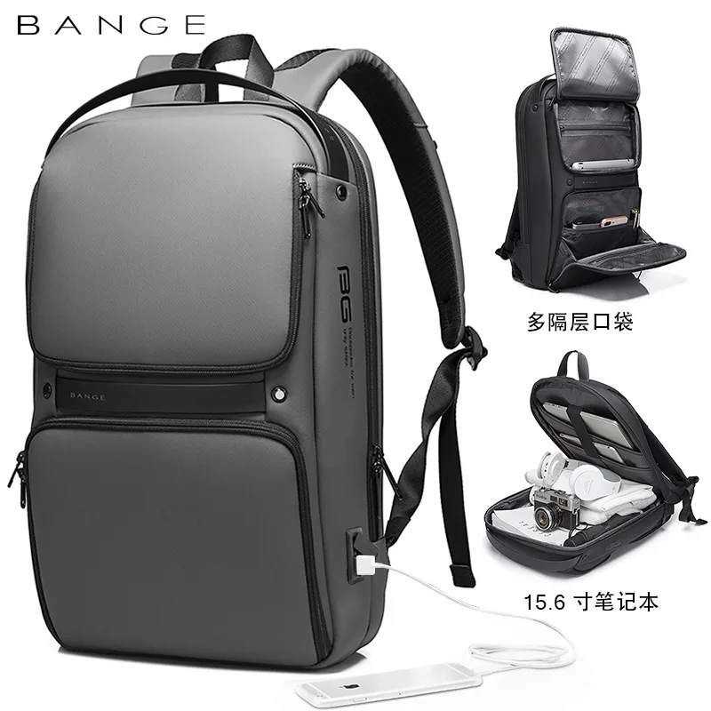 

Brand Genuine Multifunction Space Men's Backpacks Teenage long haul Travel bag with USB interface 15.6 Laptop bag Waterproof