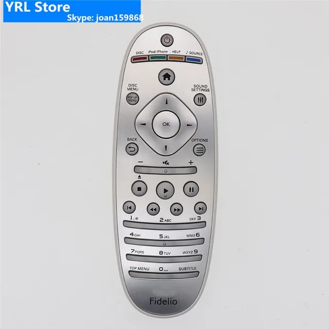 Original Remote Control For Philips HTS7140 HTS9140 HTS9520 HTS8562  HTB7590KD HTB9550D HTB5151K HTS5580W HTS5220 Home Theater