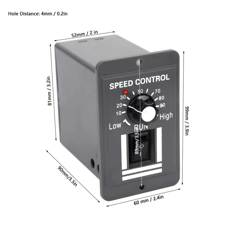 pwm motor speed controller interruptor reversivel controle 03