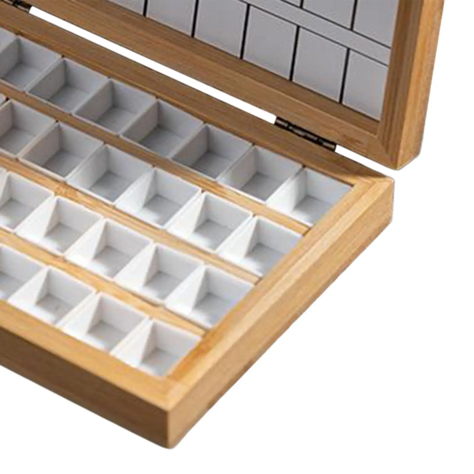 Empty Watercolor Palette Paint Container Paint Tray Box for Artists Painters