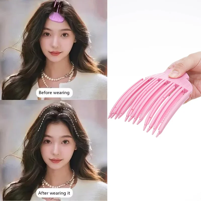 1/2개입 무열 헤어 컬링 클립 자연스러운 풍성한 헤어 스타일링 도구 열 없이 DIY 헤어 볼륨 & 텍스처 루트 연출