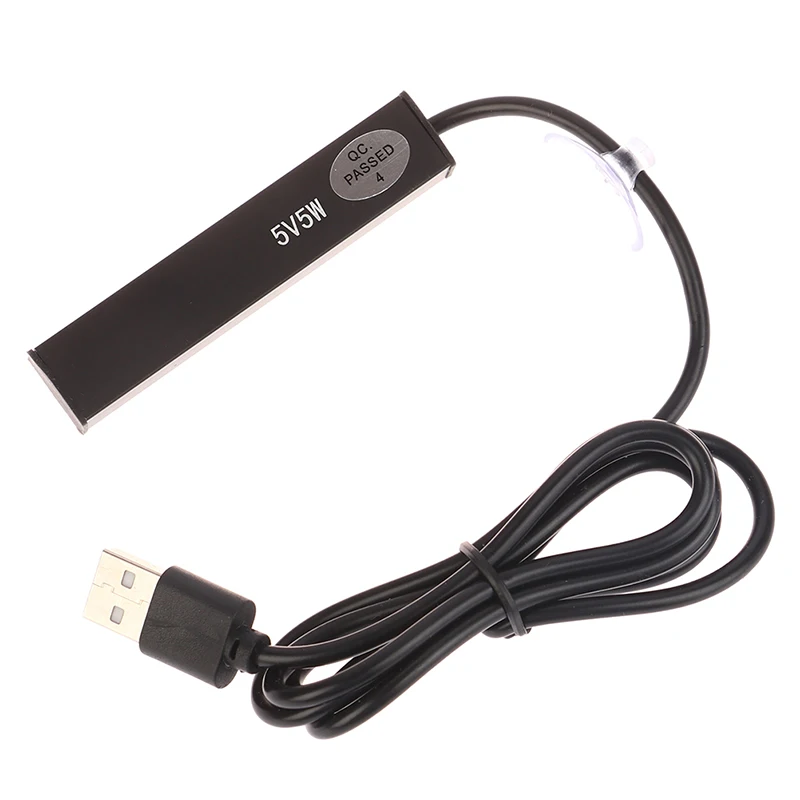 1Pc  5/10W Mini Aquarium Heater USB Charging For Small Fish Tank Heater Energy Saving Over Temperature Protection Accessories